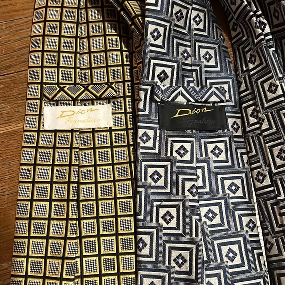 Men’s Dion Italian Silk Ties - Picture 2 of 4